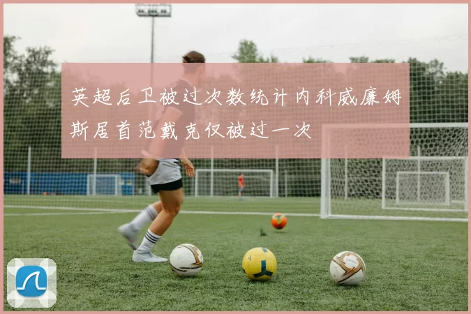 英超后卫被过次数统计内科威廉姆斯居首范戴克仅被过一次