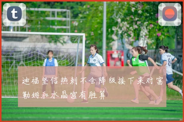 迪福坚信热刺不会降级接下来对富勒姆和水晶宫有胜算